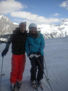 Harry on the slopes!